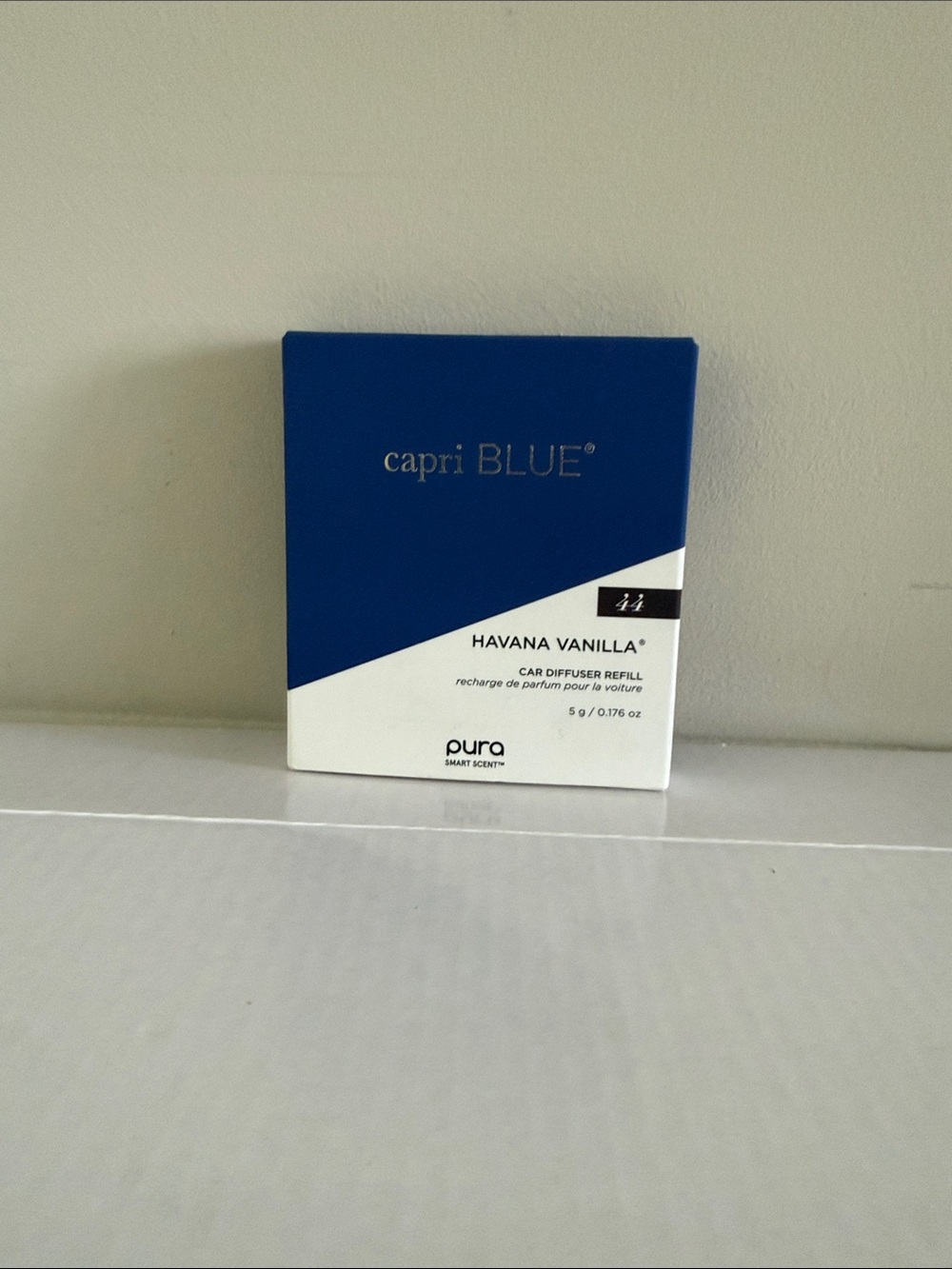 capri BLUE Havana Vanilla Car Diffuser Refill - Blue & White